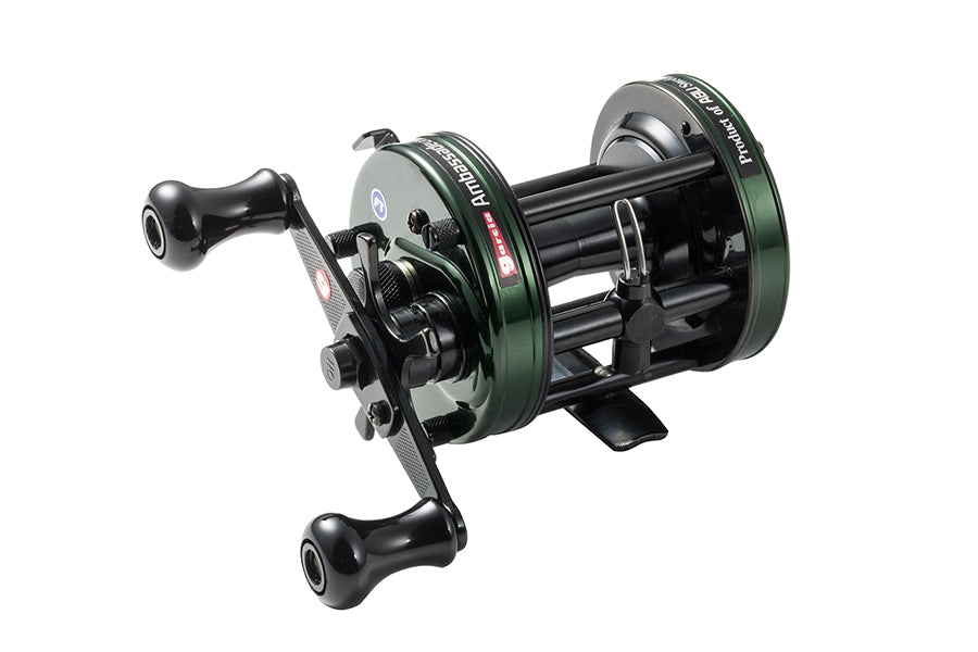 Manille du Nord, Abu Garcia Ambassadeur 6500 CB Factory Tuned GREEN Baitcasting Reel 0036282069695