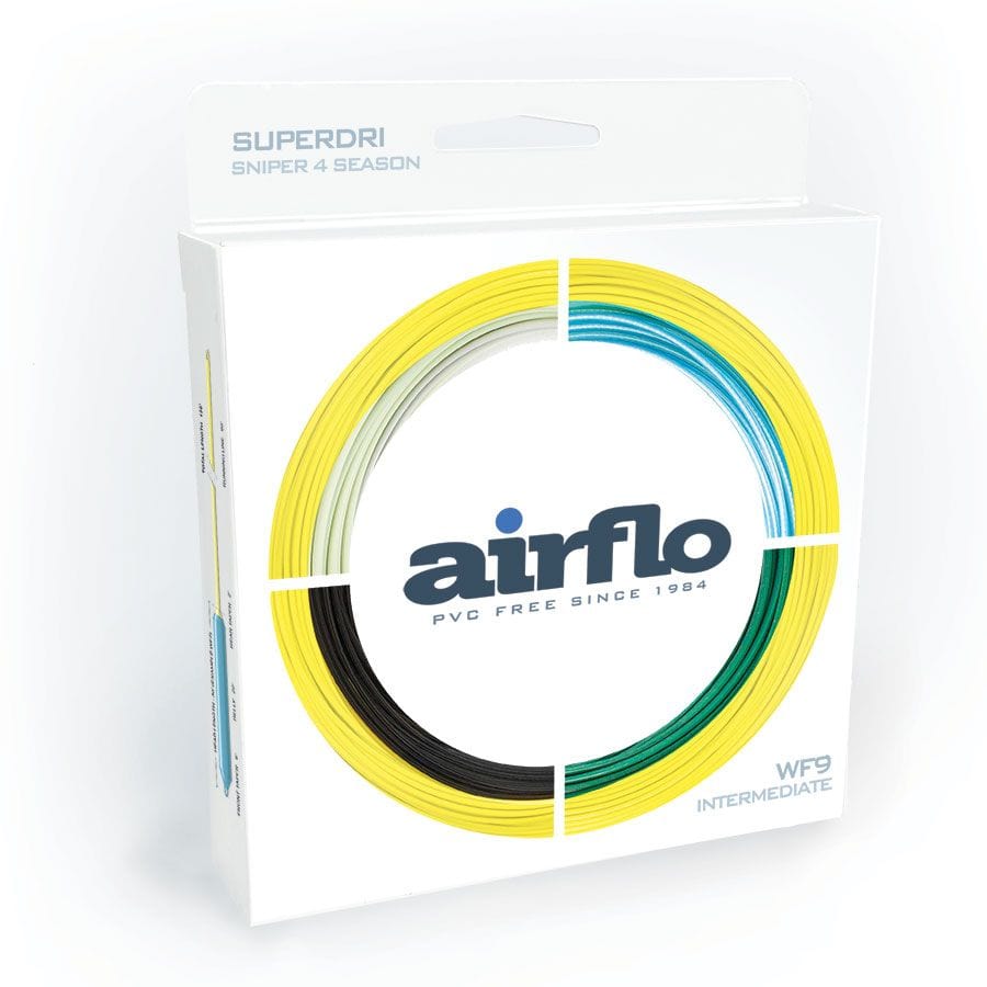 Lignes à mouche Airflo, Airflo Forty Plus Sniper 4 Season Intermediate Flylines