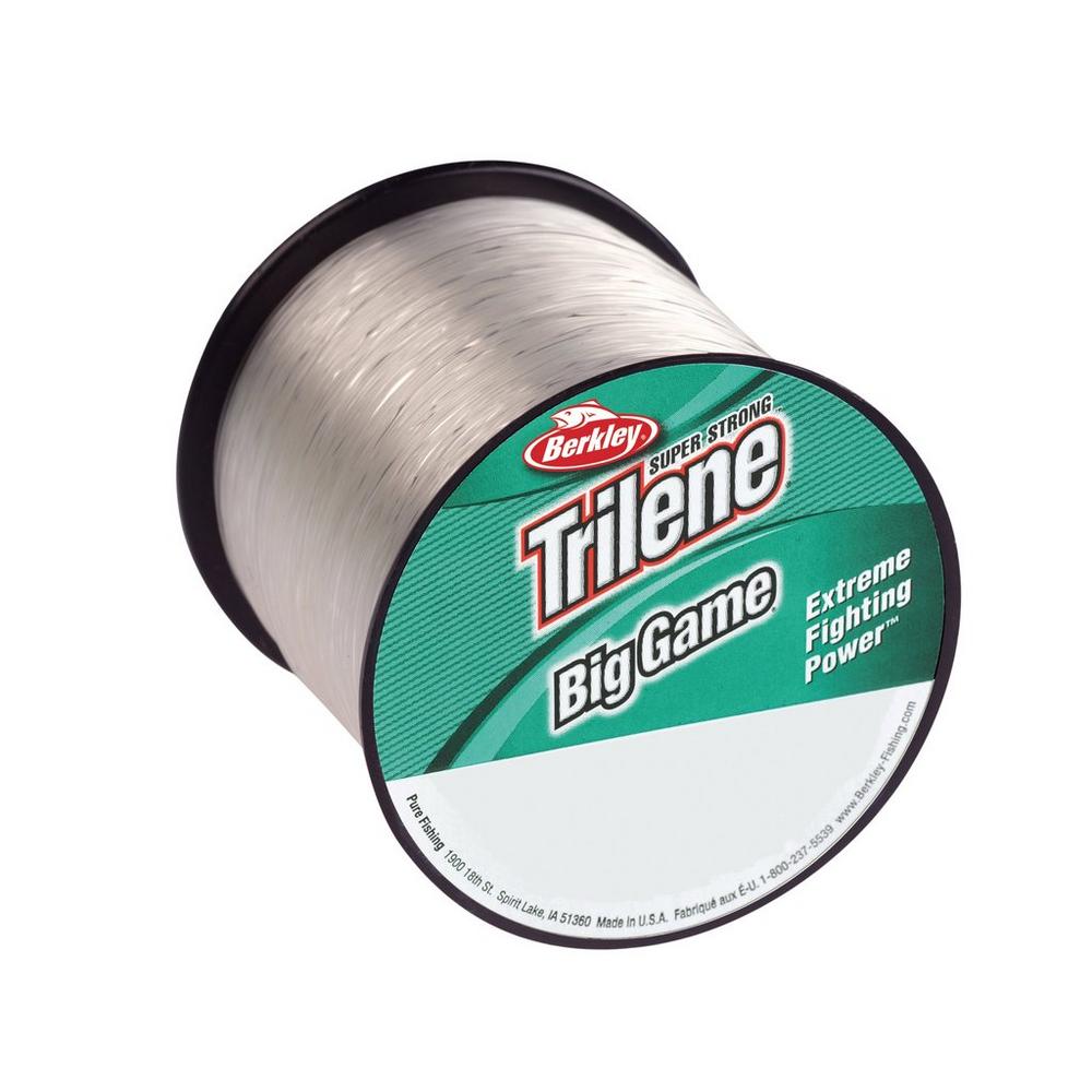 Berkley Fishing, Berkley Trilene Big Game Monofilament Line - 1/4lb Clear