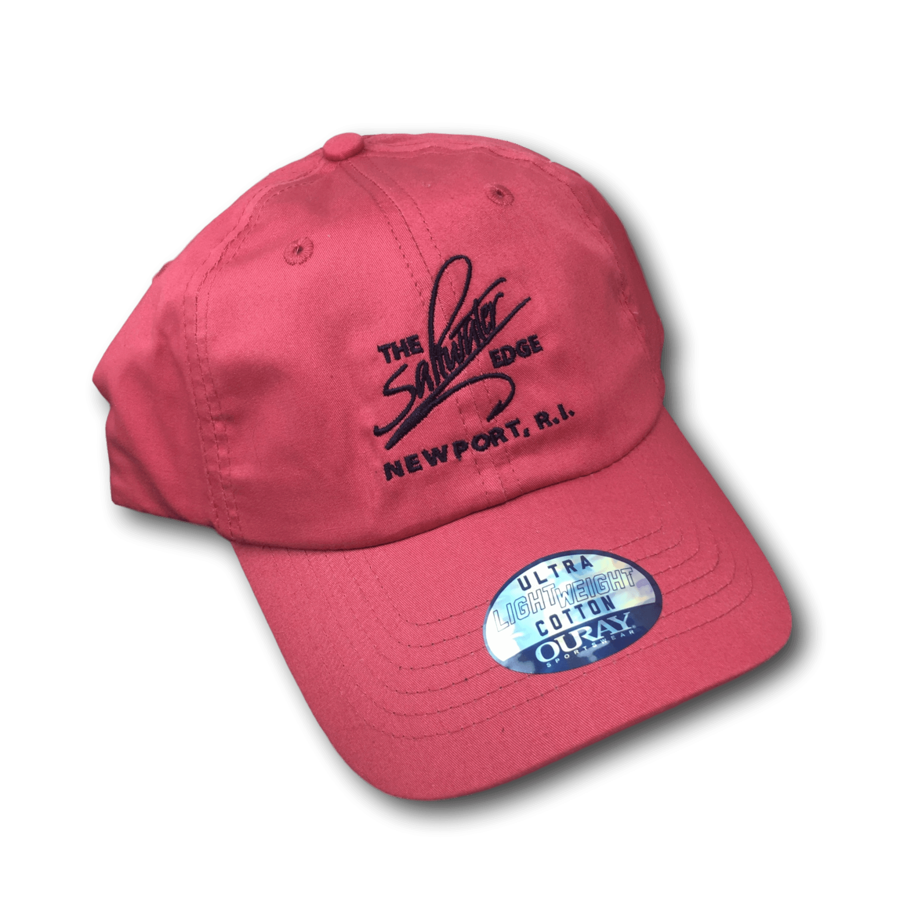 Le bord de l'eau salée, Casquette en sergé épique léger avec logo Saltwater Edge