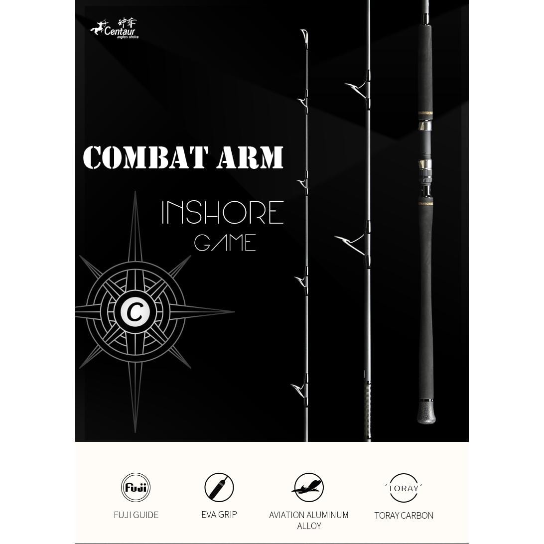 Centaur Anglers Choice, Centaur Combat Arm Inshore Popping Rods