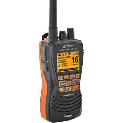 Cobra, Cobra VHF-HH, 6 Watt, GPS, Gris