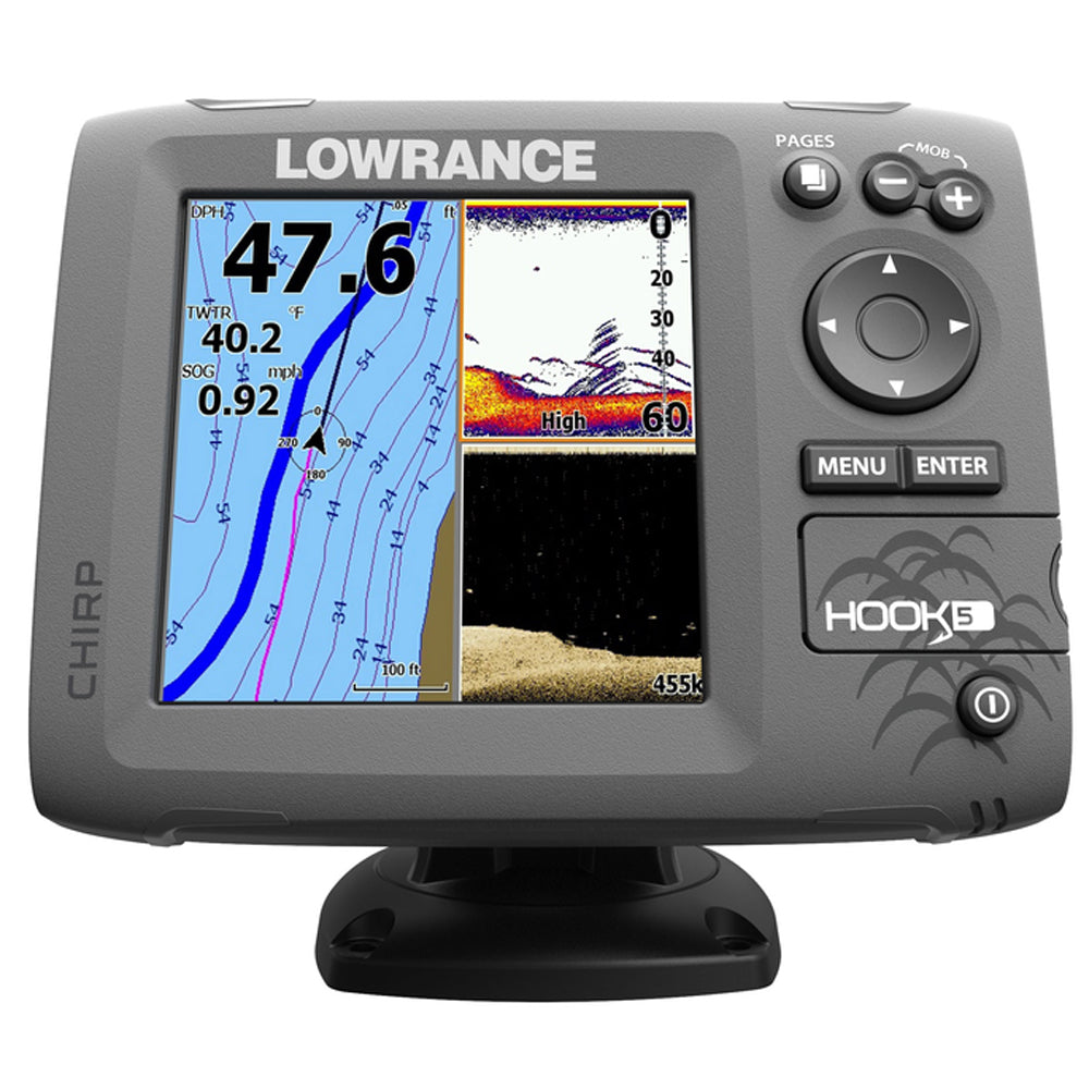 Lowrance, Combiné Sonar/GPS Lowrance Hook-5