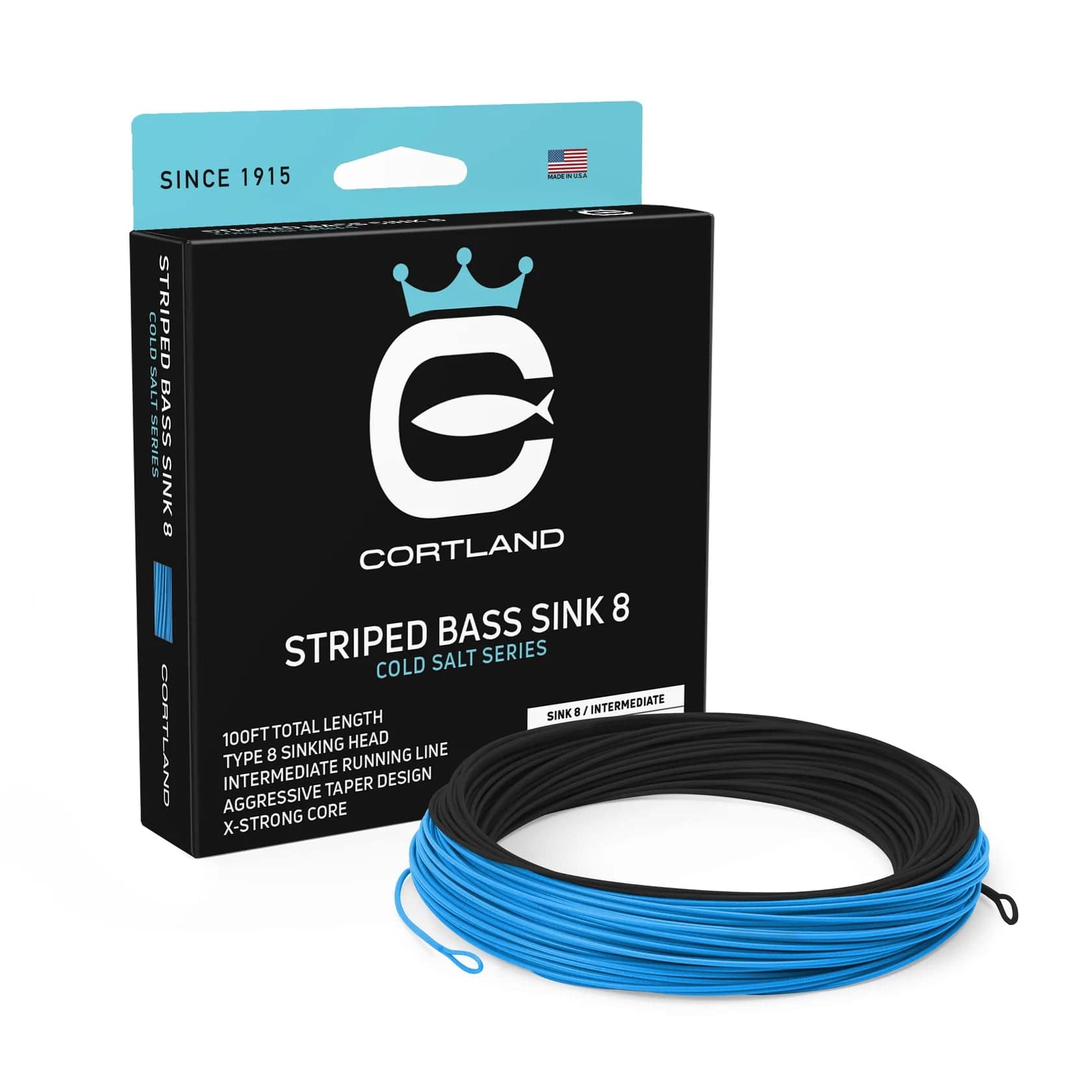 Cortland Line Company, Cortland Striped Bass Sink 8 Fly Line