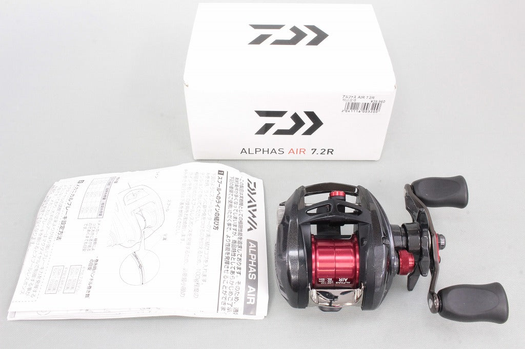 North-One Tackle, Daiwa ALPHAS AIR 7.2-R Baitcasting Reel Japan Model B8635 USED