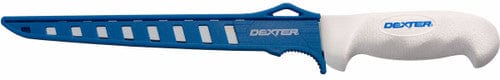 Dexter Russell, Dexter SG133-8EG Sofgrip 8in Flexible Narrow Fillet Knife w/ Edge Guard