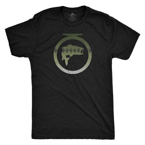 Énergie FishOn, FishOn Energy - Bass on the Reel Tee Shirt