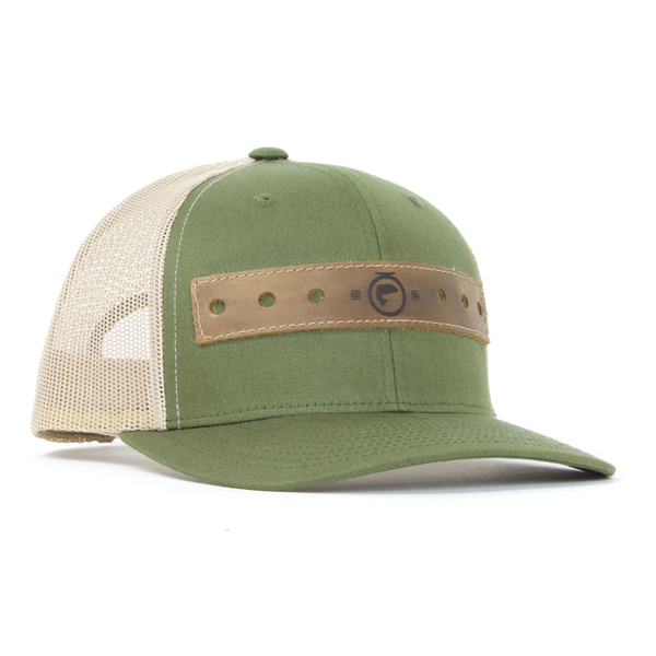 Énergie FishOn, FishOn Energy - The Billy - Chapeau cuir Fly Patch