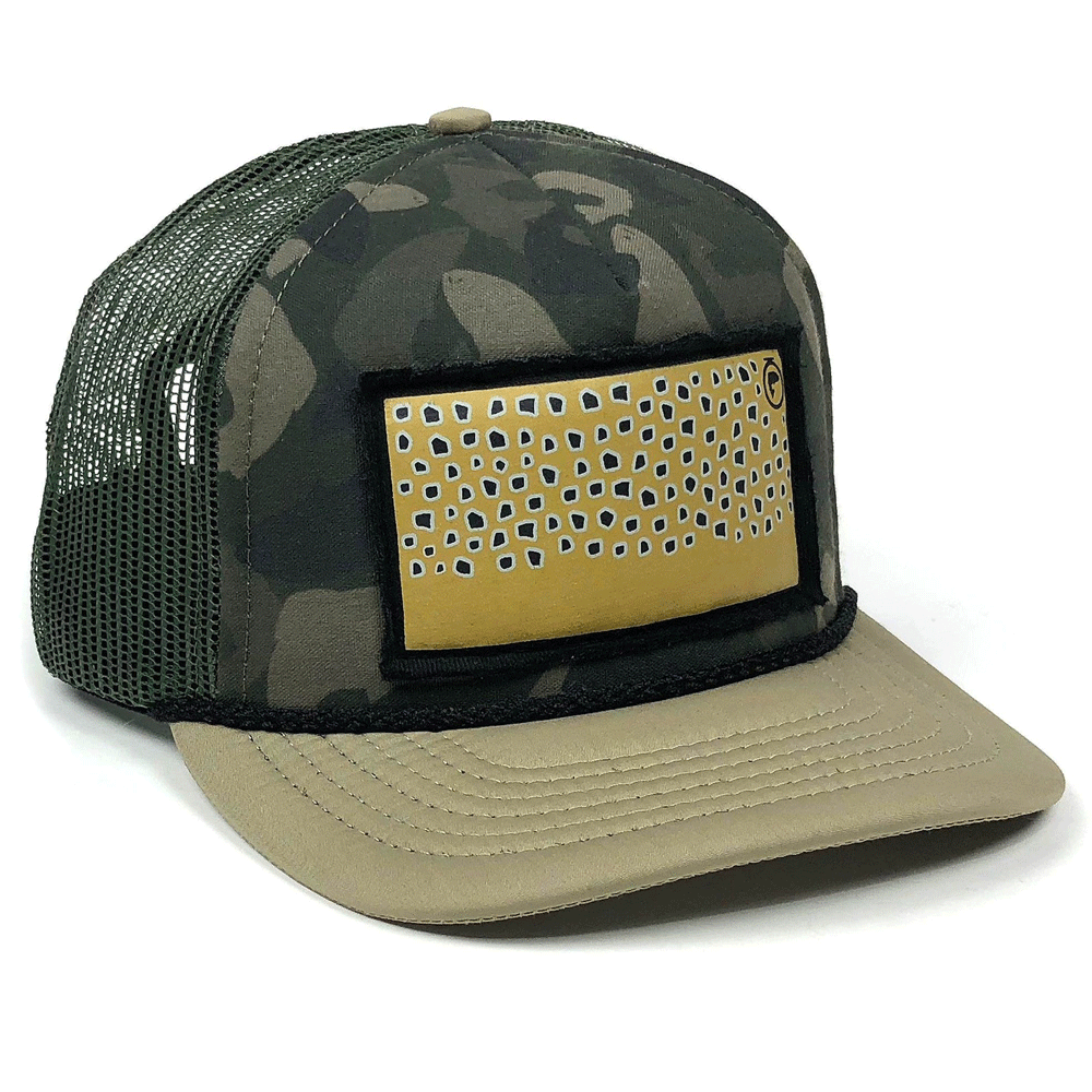 Énergie FishOn, FishOn Energy - The Highland Hat - Écusson en tissu pour la truite brune