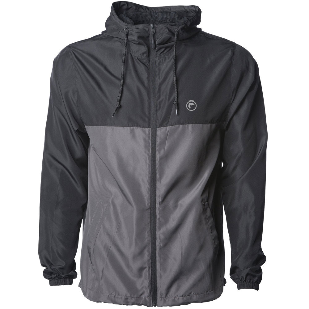 Énergie FishOn, FishOn Energy Veste coupe-vent ultra légère (gris/noir)