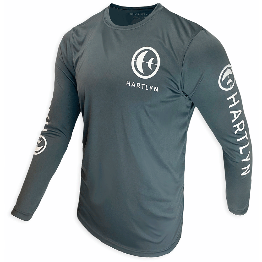 Hartlyn, Hartlyn Series 1 UV Protectant Long Sleeve Shirt - Gun Metal