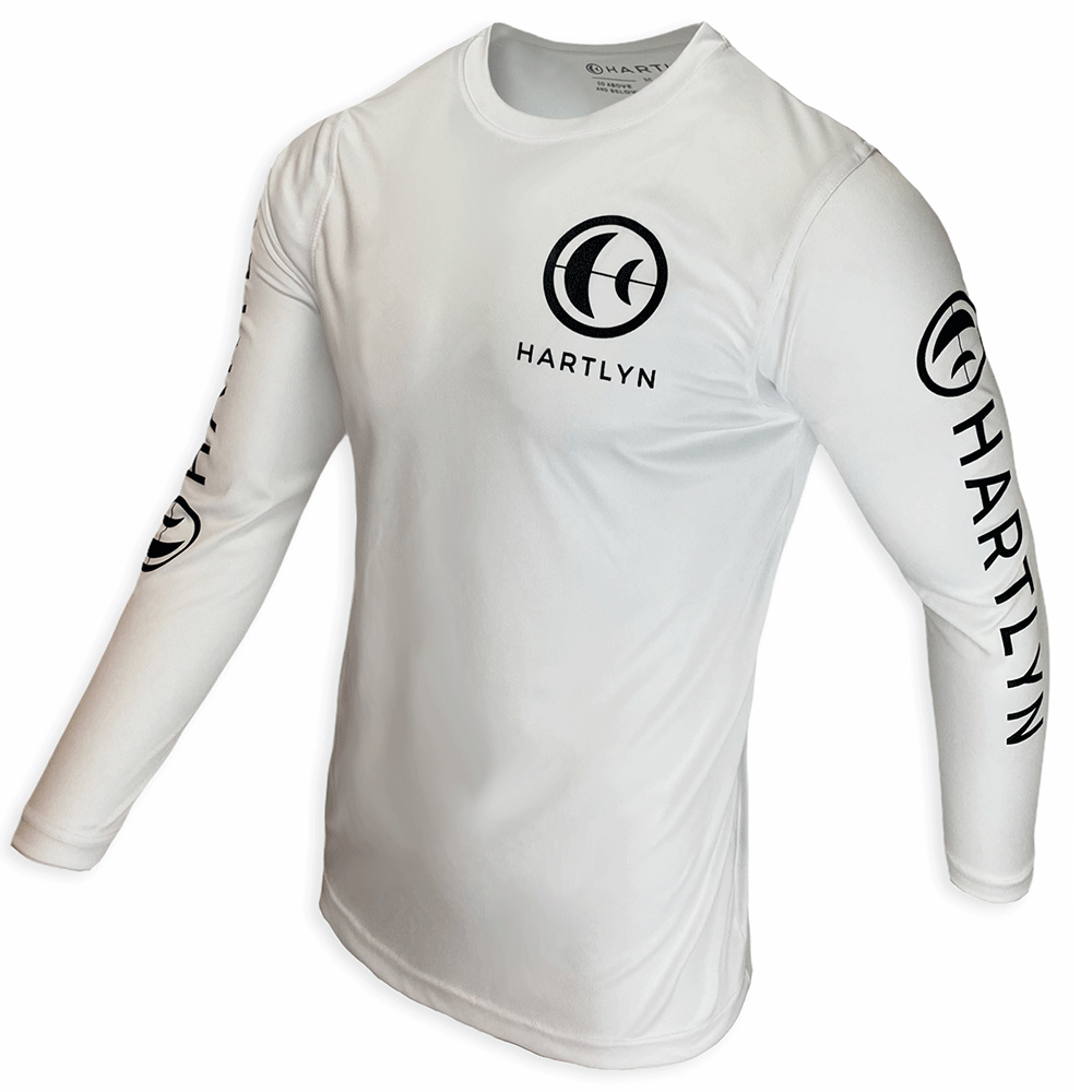 Hartlyn, Hartlyn Series 1 UV Protectant Long Sleeve Shirt - White