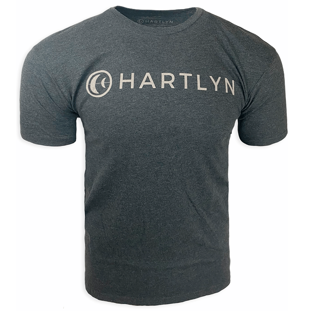 Hartlyn, Hartlyn Standard Logo Tee - Gris chiné