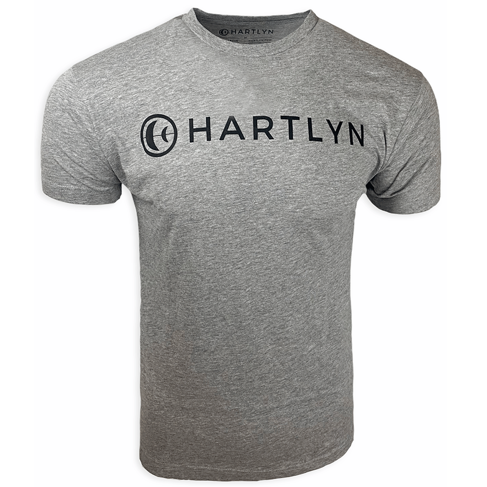 Hartlyn, Hartlyn Standard Logo Tee - Gris chiné