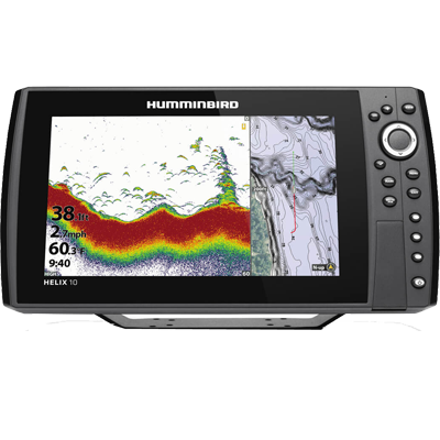 Humminbird, Humminbird Helix 10 CHIRP GPS G3N, avec Xdcr