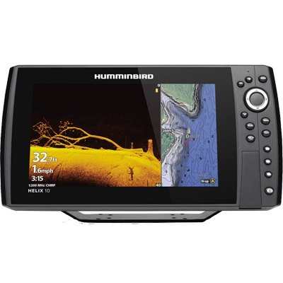 Humminbird, Humminbird Helix 10 CHIRP MDI+ GPS G3N, avec Xdcr