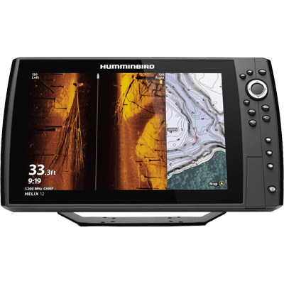 Humminbird, Humminbird Helix 12 CHIRP MSI+ GPS G3N, avec Xdcr