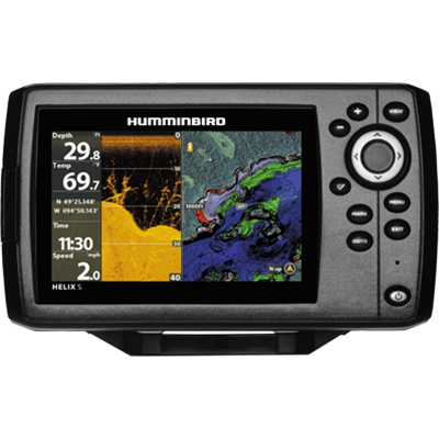 Humminbird, Humminbird Helix 5 CHIRP DI GPS G2, avec Xdcr