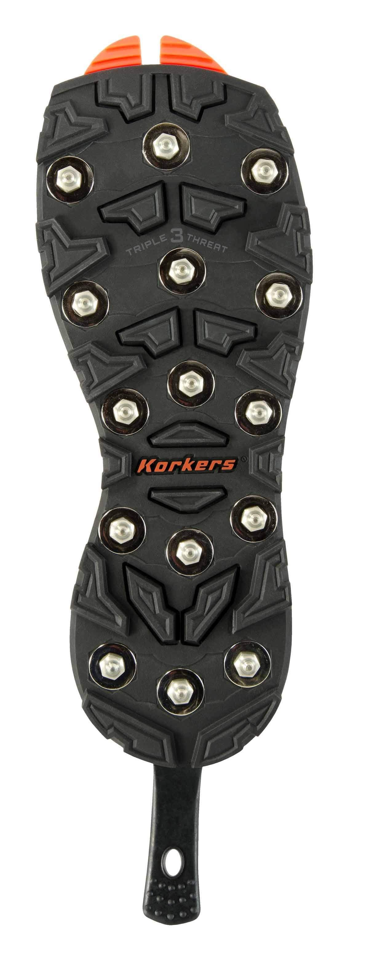 Chaussures Korkers, Korkers OmniTrax v3.0 Triple Threat Soles - Carbide Spikes