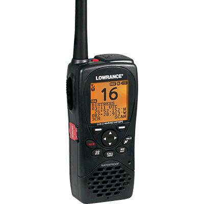 Lowrance, Lowrance VHF-HH, Link-2, 5 Watt, avec GPS