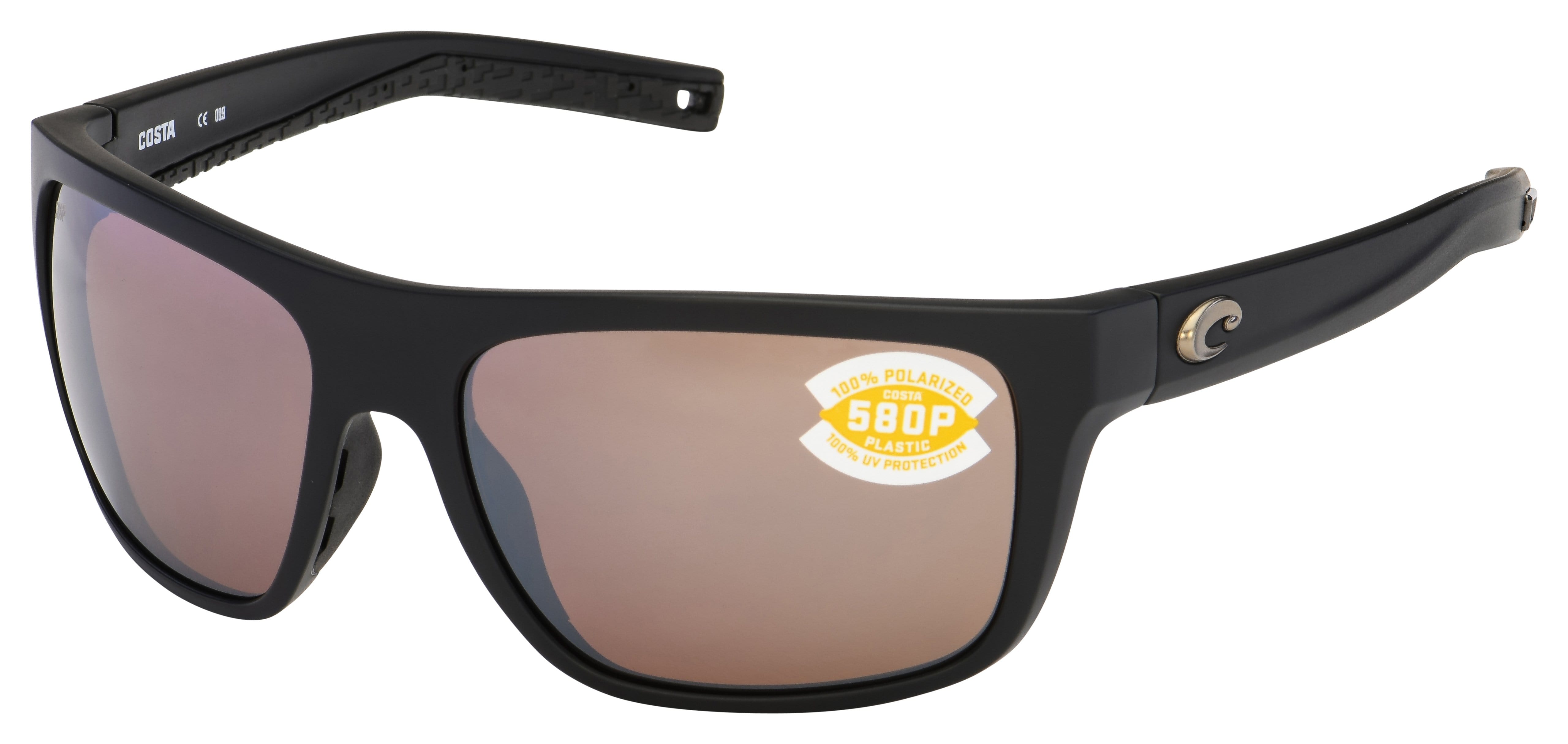 Costa Del Mar, Lunettes de soleil Costa Del Mar Broadbill Polarized (580P - Lentilles en polycarbonate)