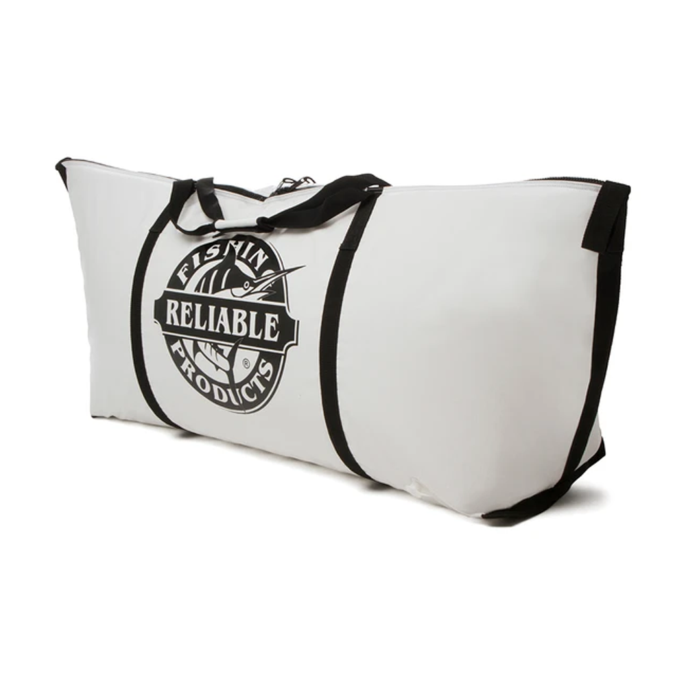 Produits de pêche fiables, Reliable Fishing Products Insulated Kill Bag, White Seabass Edition 24'' X 60''