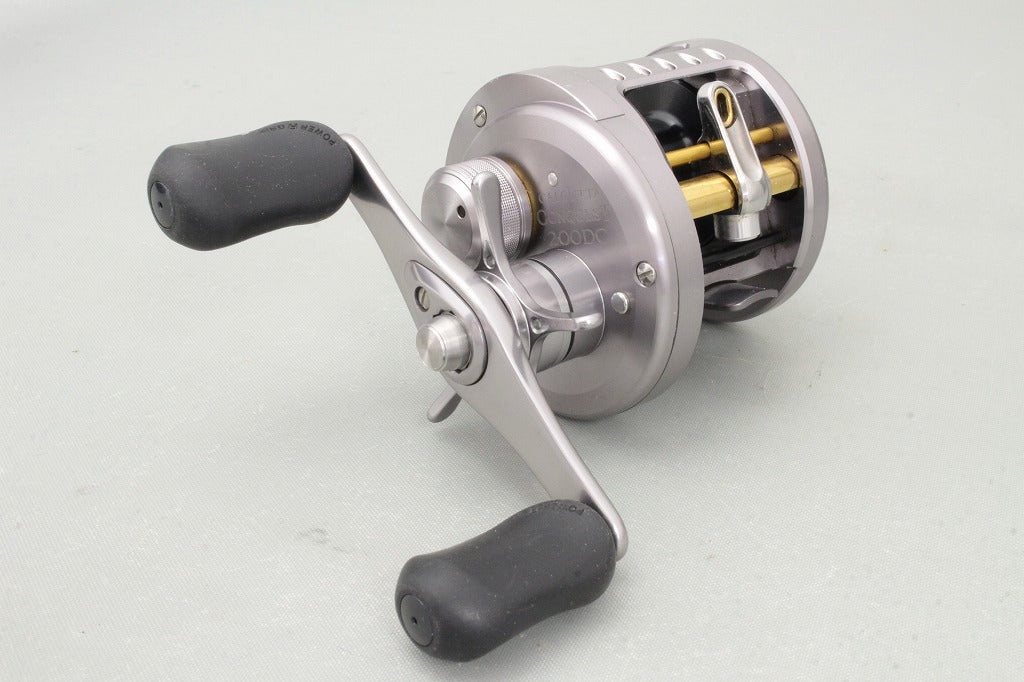 Plaque d'immatriculation North-One, Shimano 09 CALCUTTA CONQUEST 200-DC RH Baitcasting Reel B9189 USED