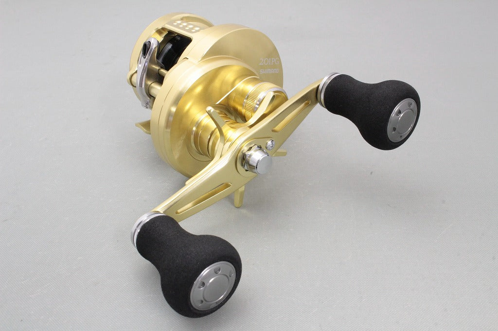 North-One Tackle, Shimano 15 OCEA CONQUEST 201-PG Moulinet Baitcasting pour Tai-Rubber / Light Jigging B8875 USED