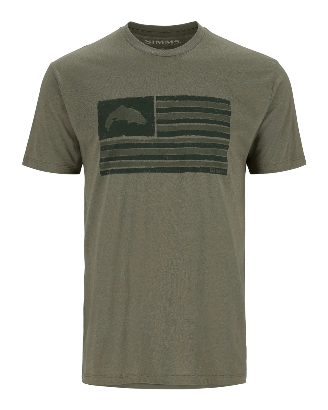 Simms Fishing, Simms Americana T-Shirt Hommes