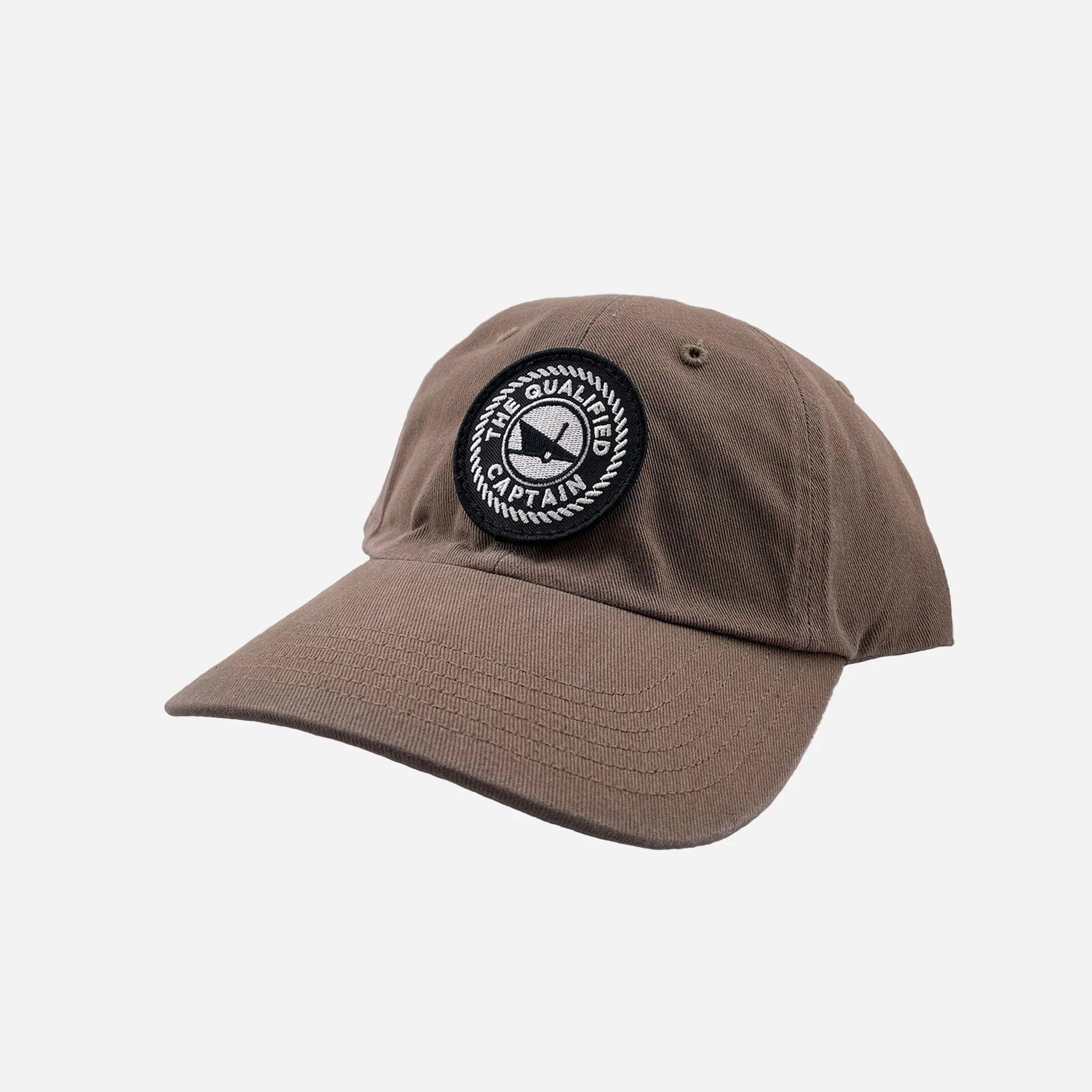 Capitaine qualifié, The Qualified Captain Leather Patch Dad Hat