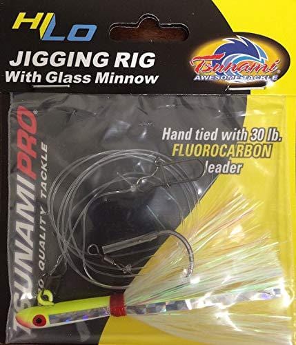 Pêche au tsunami, Tsunami Hi-Lo Rig avec Glass Minnow Jig