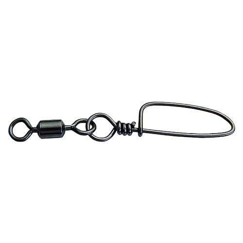 Pêche au tsunami, Tsunami Strong Swivel avec Coastlock Snap (Inox noir)